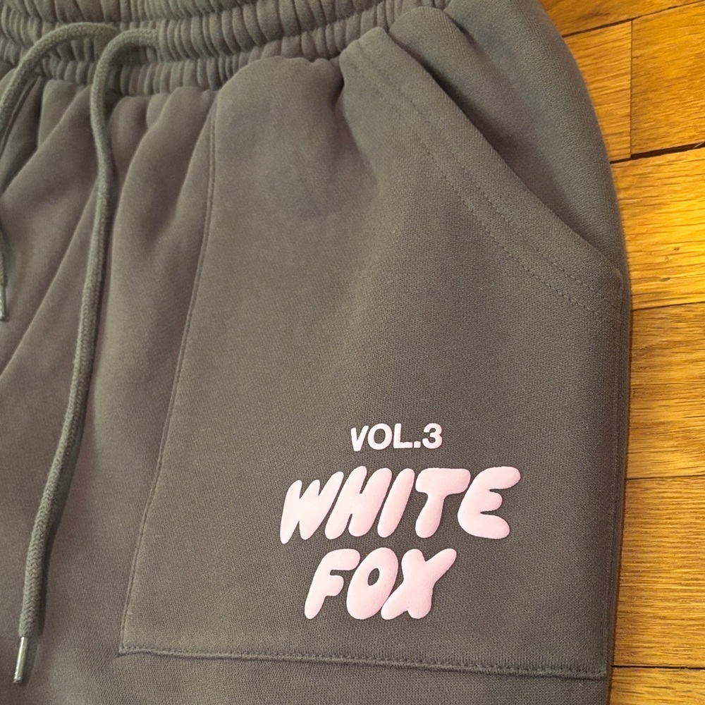 White Fox Grey Sweatpants - Picture 3 of 16